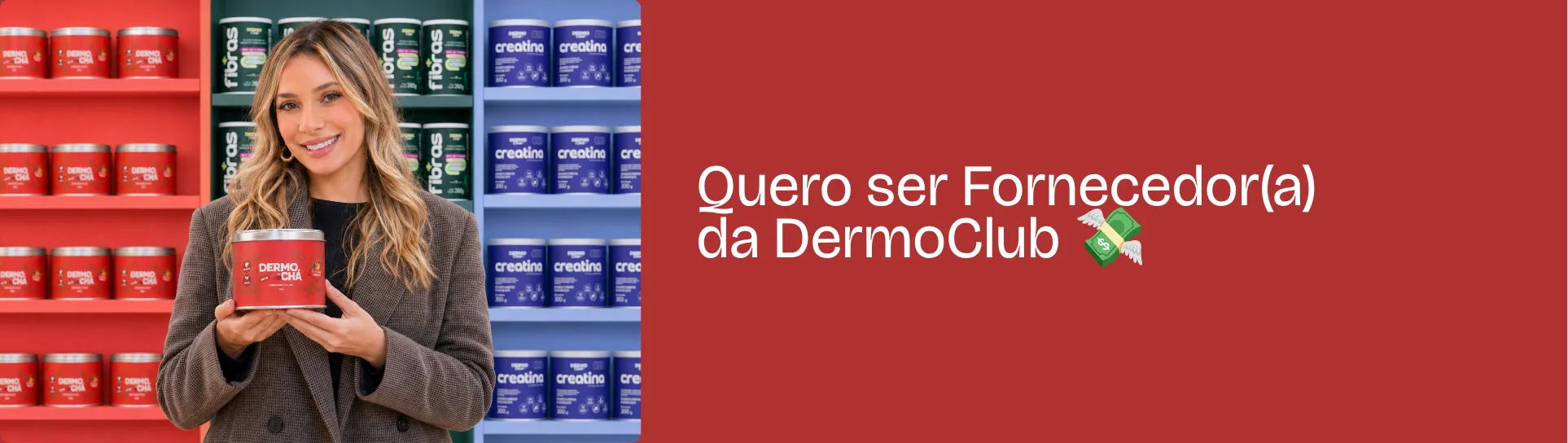 Quero ser Fornecedor(a) da DermoClub